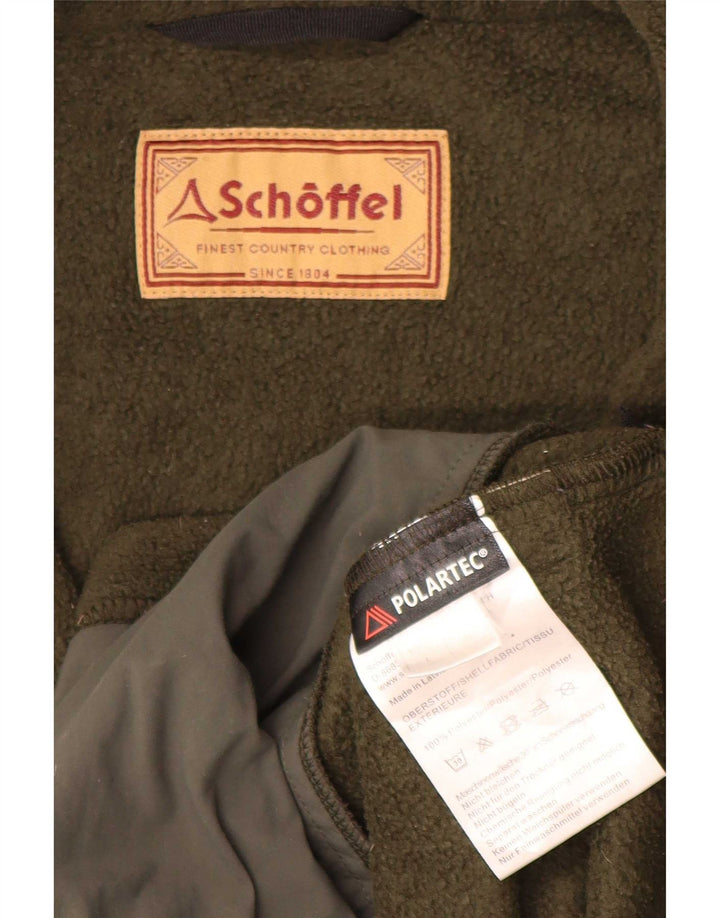Schöffel Herren Fleeceweste UK 40 Large Khaki Polyester