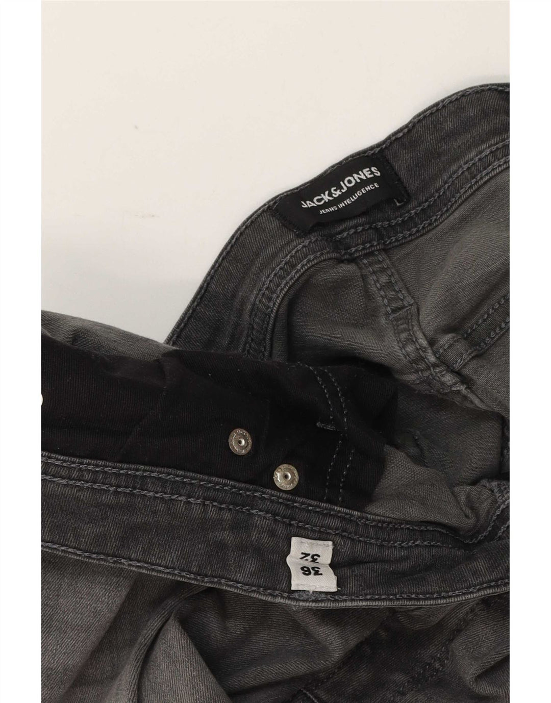 Jack & Jones Herren Slim Jeans W36 L32 Grau