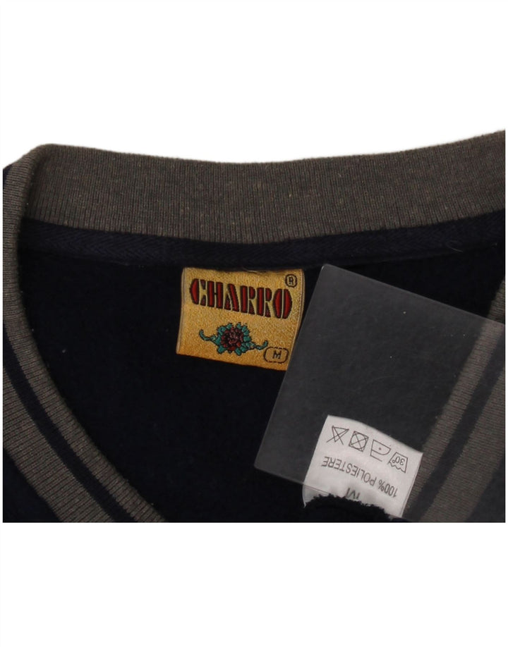 CHARRO Herren-Fleecepullover, mittelgroß, marineblau, Polyester