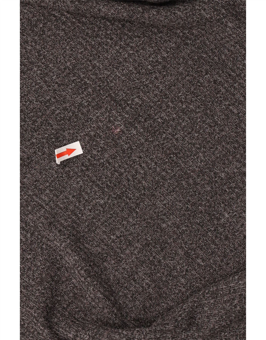 Marks & Spencer Damen Langarm-Pulloverkleid UK 12 Mittelgrau meliert