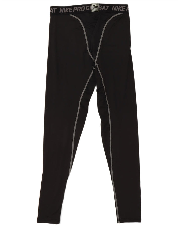 Nike Herren-Kompressions-Leggings mit Grafik, Größe L, Schwarz