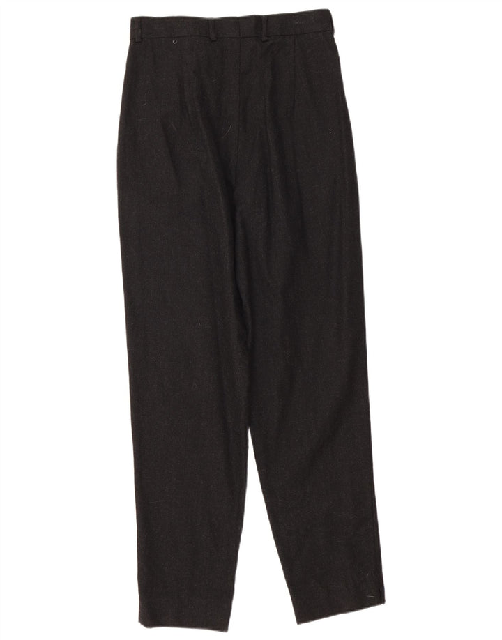 Balloon Womens Pegged Suit Hose IT 42 Medium W27 L28 Schwarze Wolle