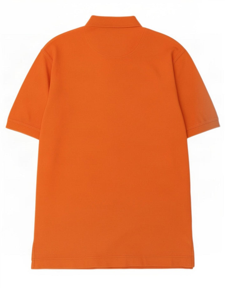 Timberland Herren Poloshirt XS Orange Baumwolle