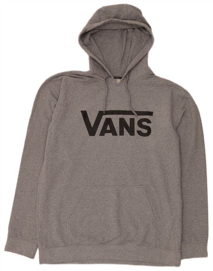 VANS Herren Graphic Hoodie Pullover 2XL Grau Polyester