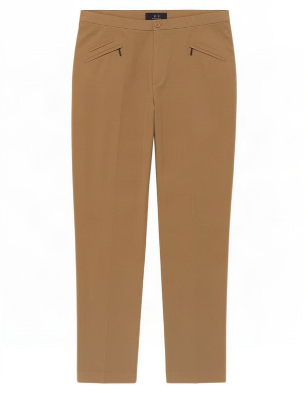 Marks & Spencer Damen Slim Fit Freizeithose UK 16 Large W34 L30 Braun