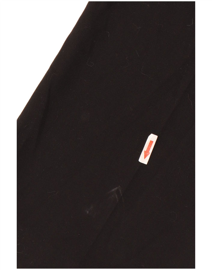 Gerade Freizeithose für Damen von Zara, Größe M, W28, L32, Schwarz