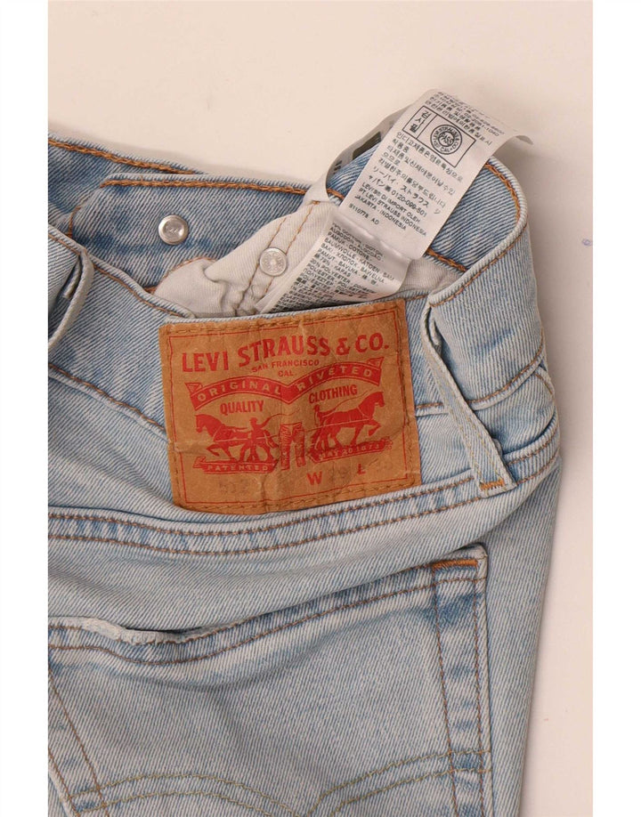 Levi's Herren 502 Tapered Jeans W29 L30 Blaue Baumwolle