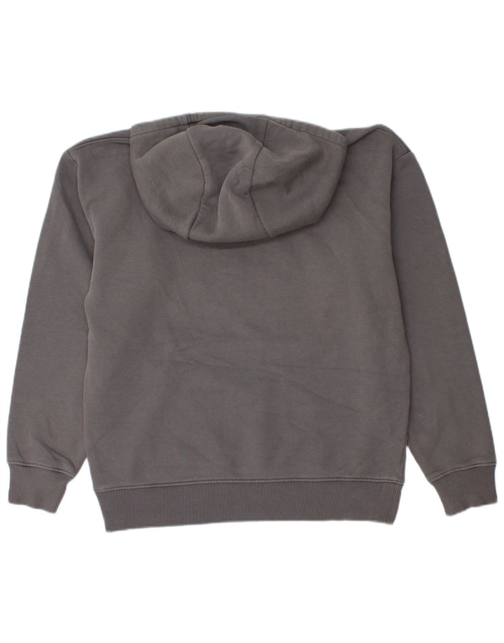 ZARA Herren Kapuzenpullover, Größe S, Grau, Baumwolle