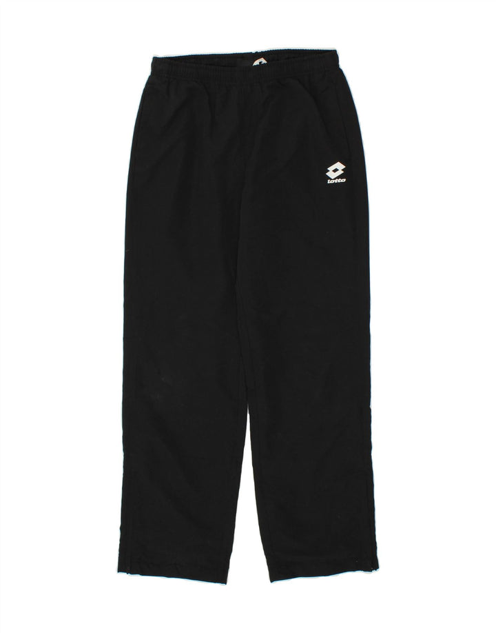 LOTTO Boys Tracksuit Trousers 11-12 Years Black Vintage Lotto and Second-Hand Lotto from Messina Hembry 
