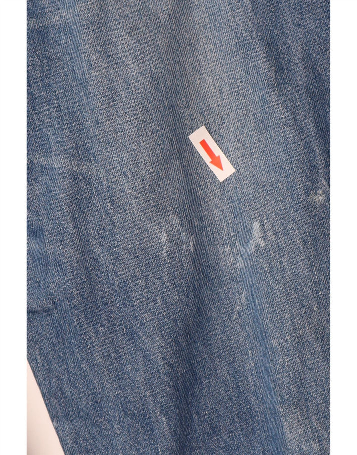 Levi's Herren 521 Straight Jeans W38 L34 Blaue Baumwolle