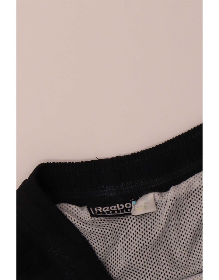 Reebok Herren Sportshorts XL Schwarz Polyester