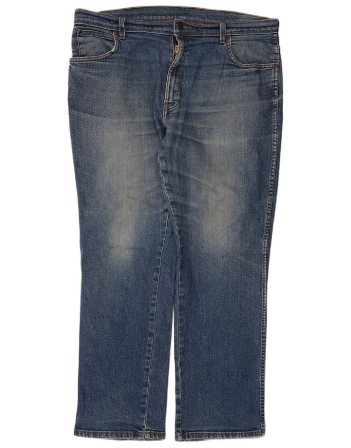 Wrangler Herren-Jeans mit normaler Passform, gerade Passform, W38, L30, Blau, Baumwolle