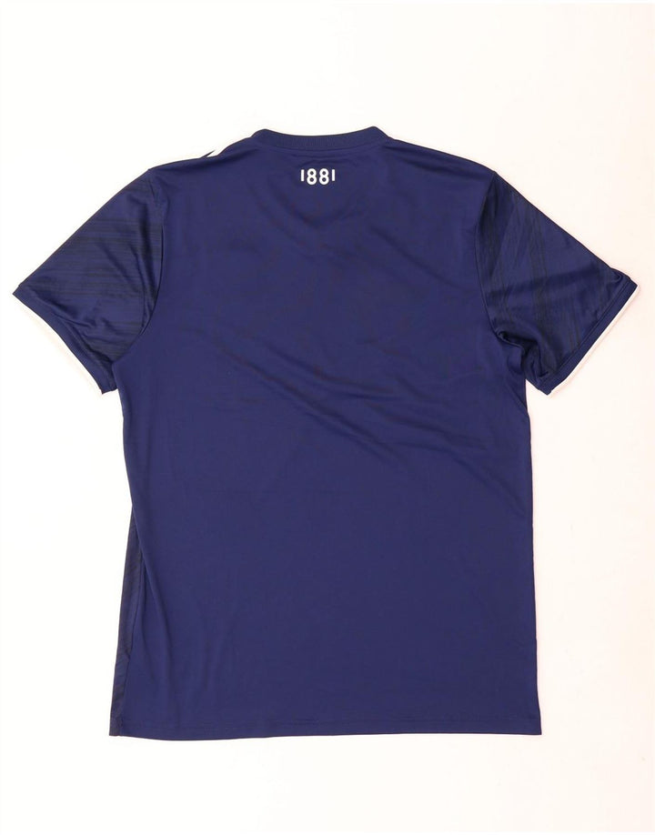 Adidas Herren Aeroready T-Shirt Top Large Marineblau Polyester
