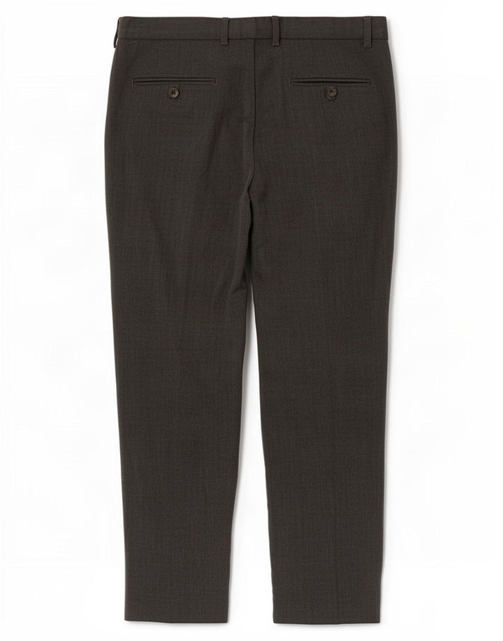 Marks & Spencer Herren-Anzughose in normaler Passform, W36, L29, Grau, Polyester