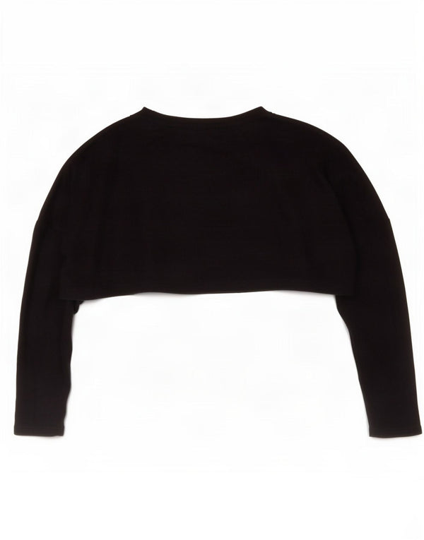 Topshop Damen Bolero-Pullover UK 10 Small Marineblau Acryl