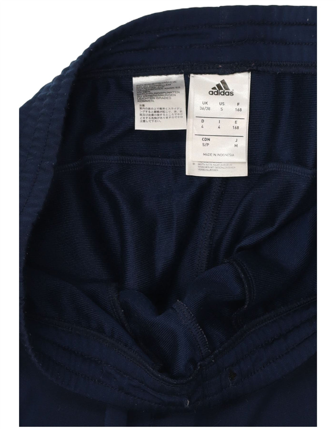 ADIDAS Herren Trainingshose Jogger UK 36/38 Small Marineblau Polyester