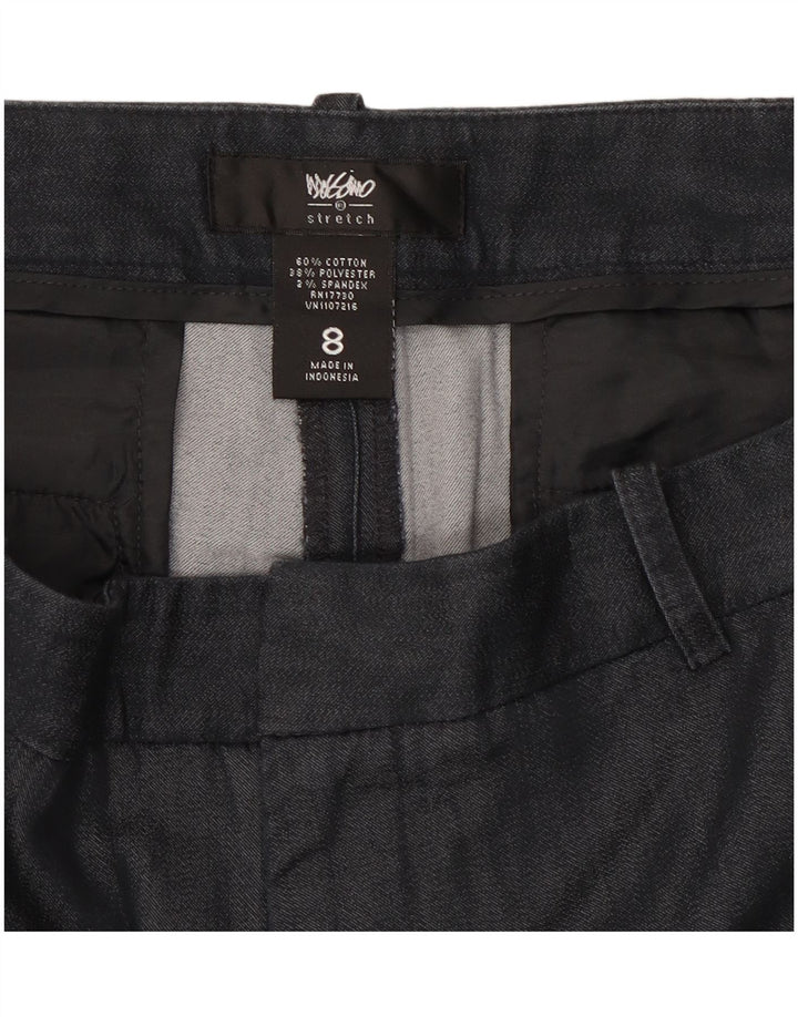 MOSSIMO Damen Chino-Shorts US 8 Medium W30 Schwarze Baumwolle