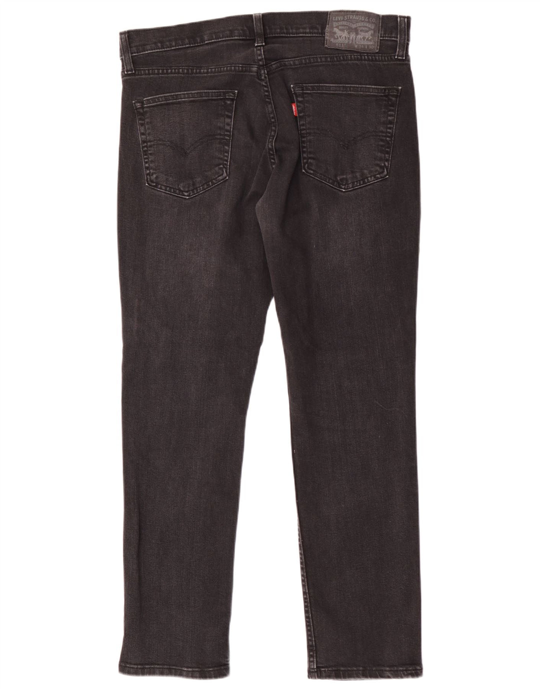 Levi's Herren 511 Slim Jeans W34 L30 schwarze Baumwolle