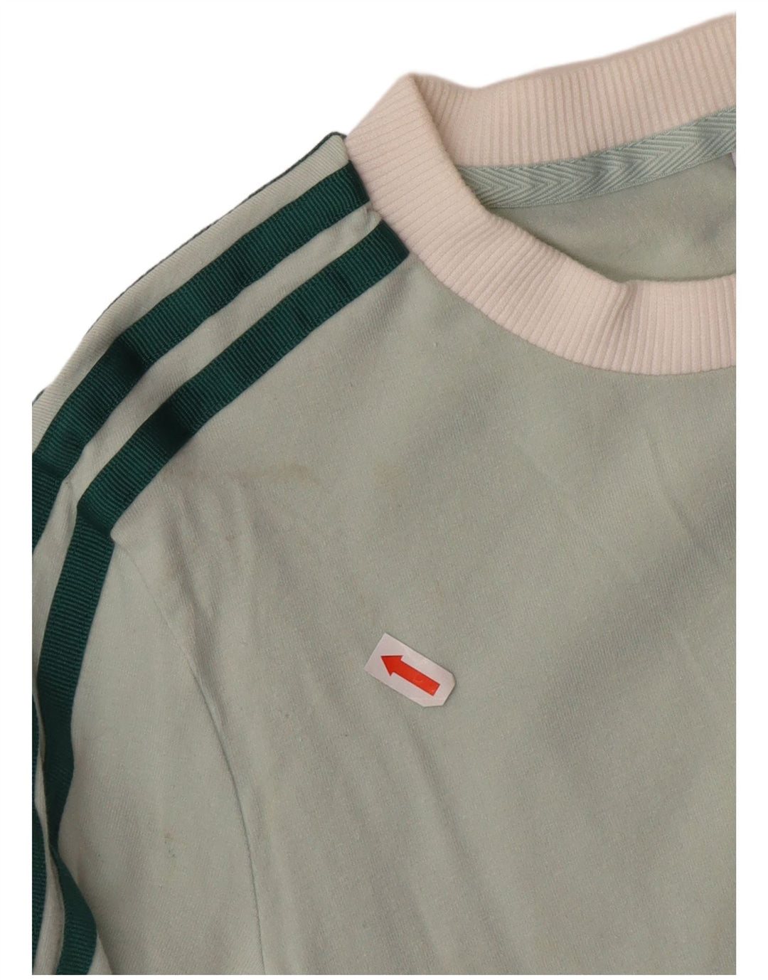 ADIDAS Damen Top Langarm UK 4 XS Grün