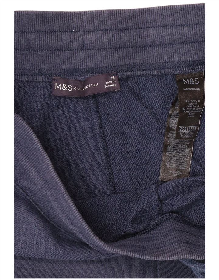 Marks & Spencer Damen-Trainingshose, Jogginghose, Größe 40, Marineblau