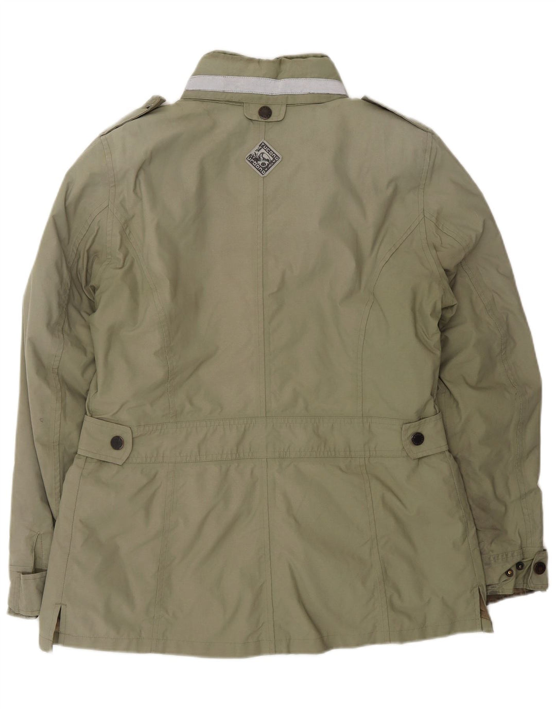 Tucano Urbano Damen Militärjacke IT 44 Mittelgrünes Polychlorid