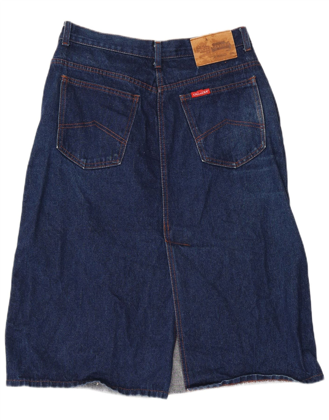 Carrera Damen Jeansrock W36 XL Marineblaue Baumwolle