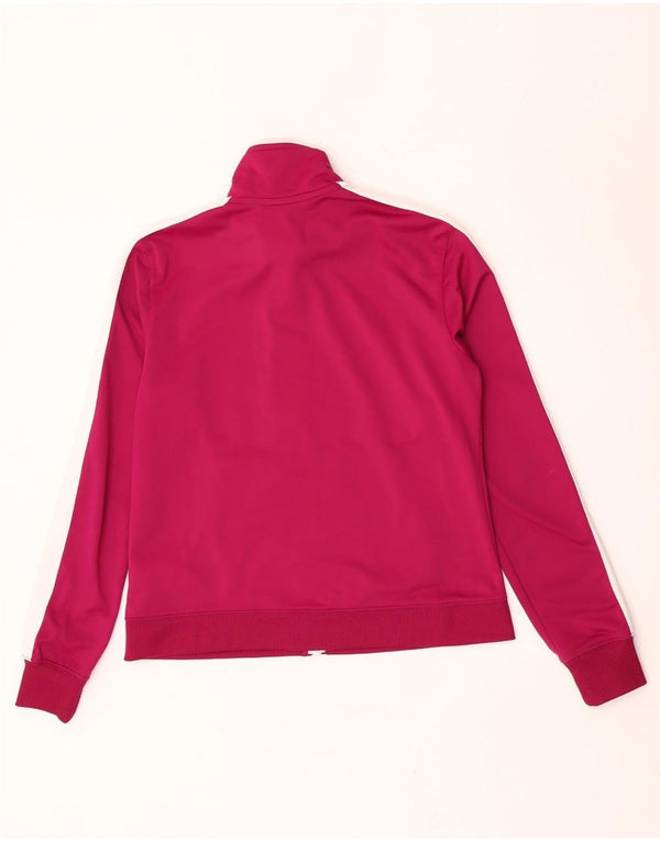 Nike Damen-Trainingsanzug-Top-Jacke, UK 10, klein, rosa, Polyester
