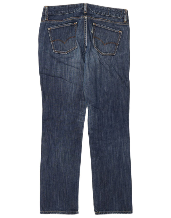 Levi's Damen 552 Mid Rise Straight Jeans US 6 Medium W28 L30 Blaue Baumwolle