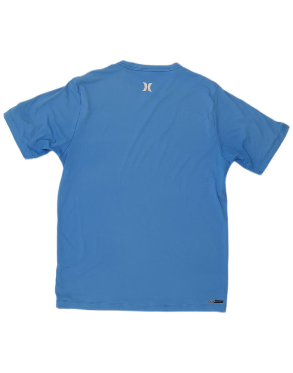Hurley Herren T-Shirt Top Large Blau