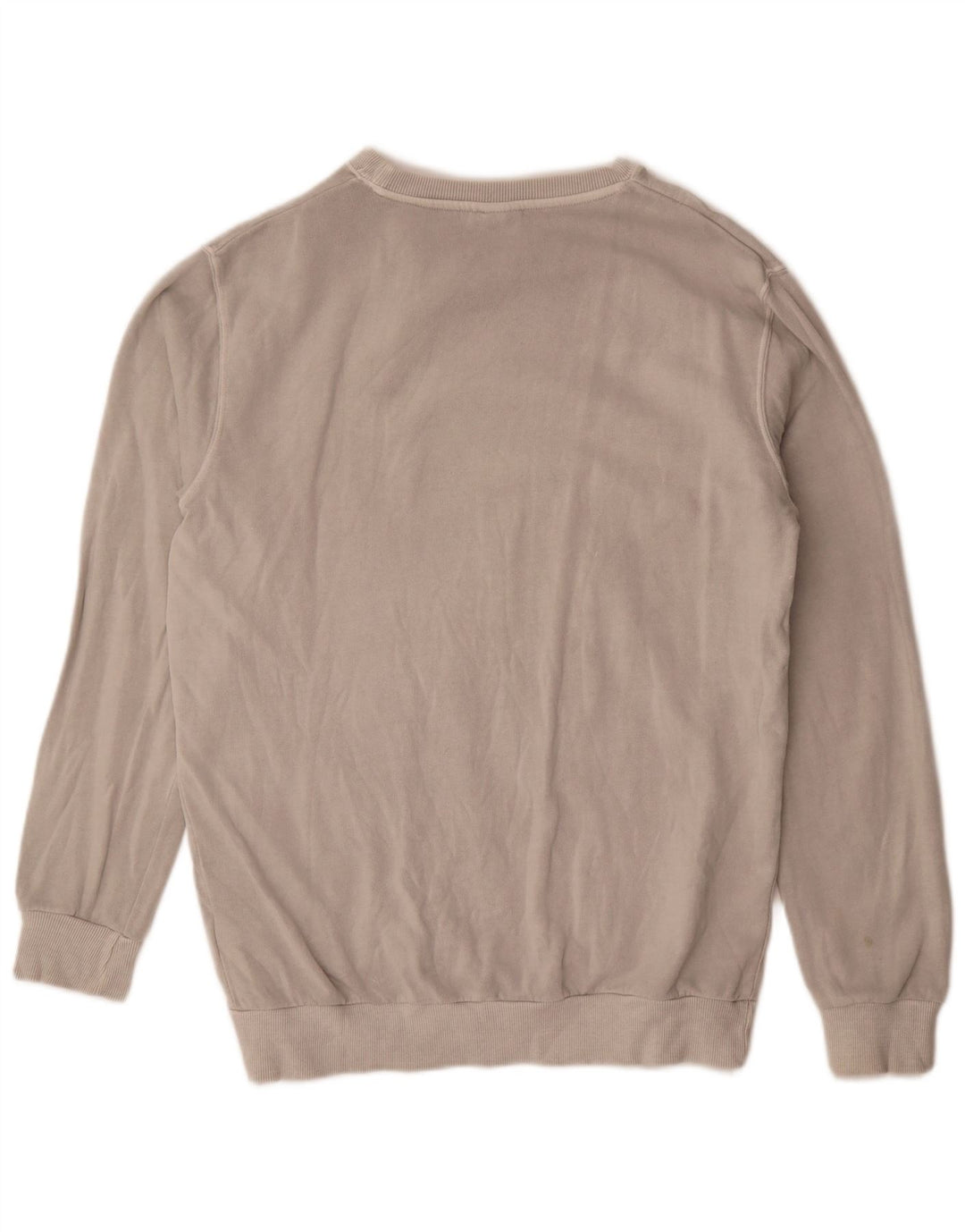 Fila Herren Sweatshirt Pullover Small Grau Baumwolle