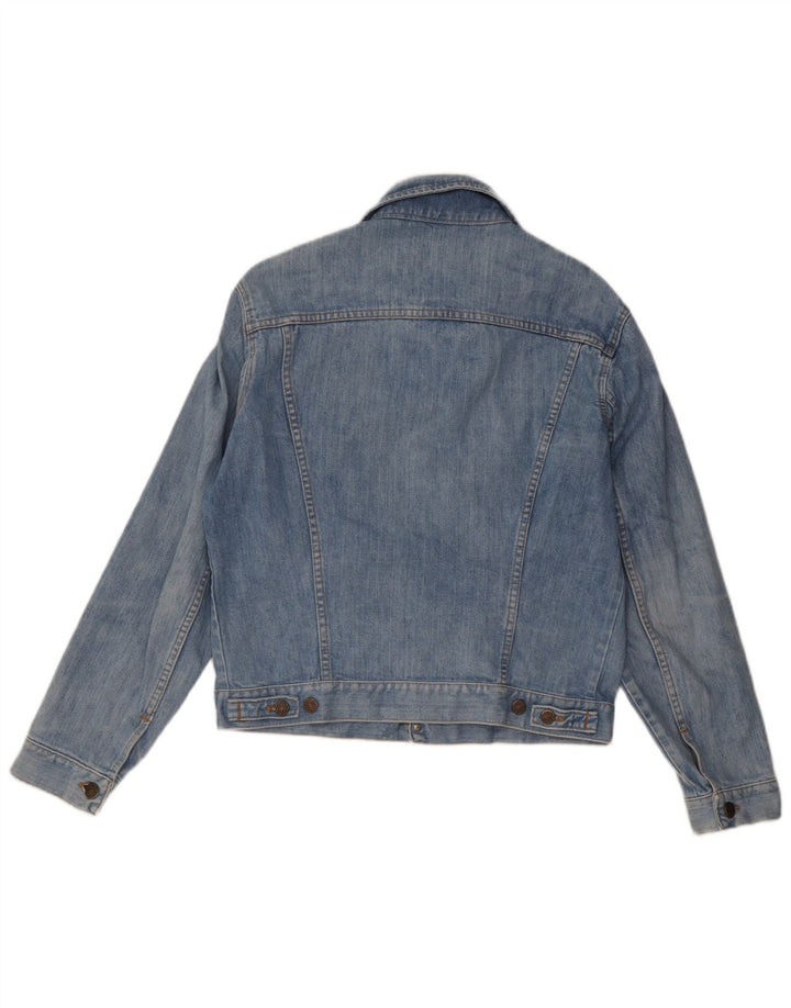 Vintage Herren Jeansjacke UK 38 Mittelblau