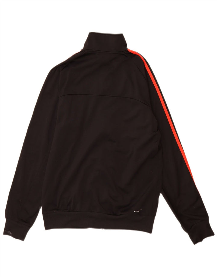 Adidas Herren Trainingsanzug Top Jacke UK 36/38 Small Schwarz Polyester