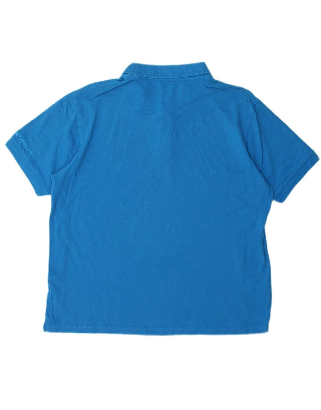 GIANFRANCO FERRE Mens Polo Shirt IT 52 Large Blue Cotton