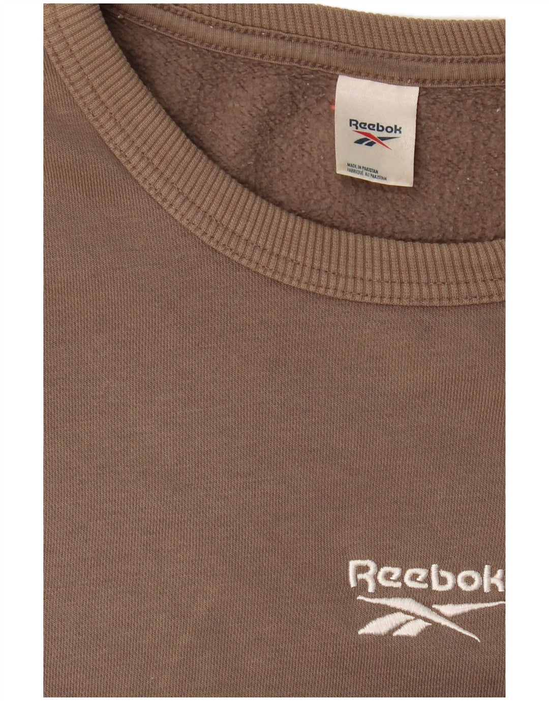 REEBOK Herren Loose Fit Sweatshirt Pullover Mittelbraun