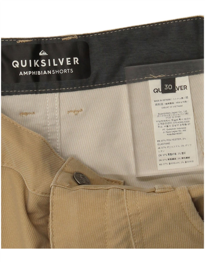 Quiksilver Herren Amphibian Casual Shorts W30 Medium Beige Polyester