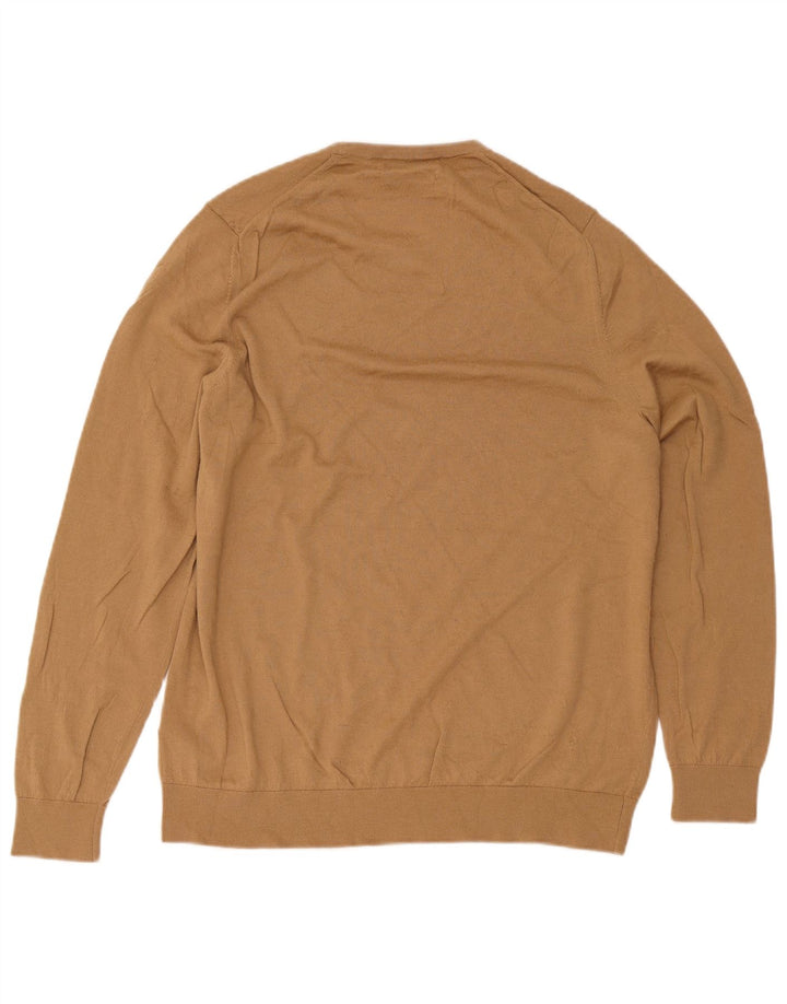 Marks & Spencer Herren Autograph Pullover mit Rundhalsausschnitt 2XL Beige