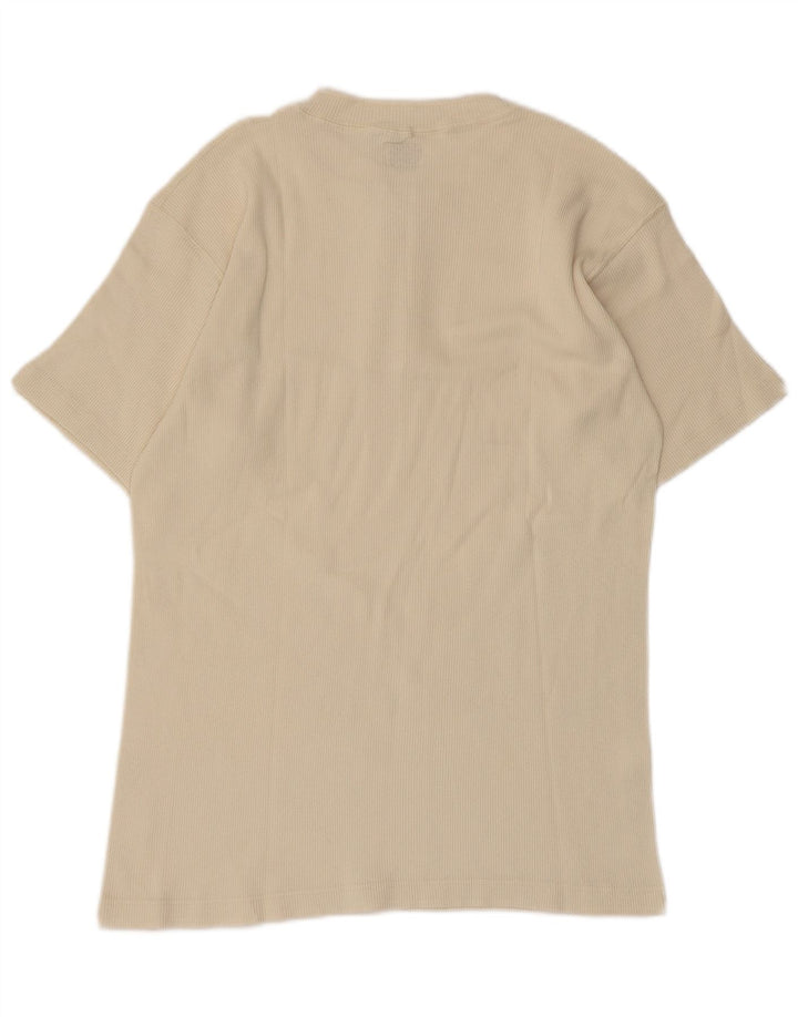 LEVI'S Damen T-Shirt Top UK 18 XL Off White