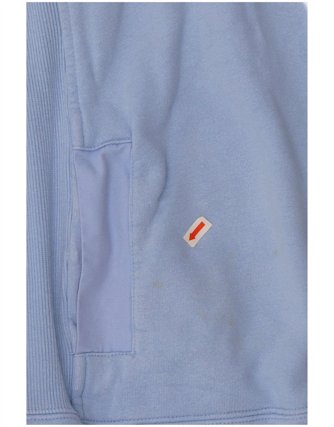 Joules Damen-Sweatshirt mit Knopfkragen, UK 12, mittelblau, Baumwolle