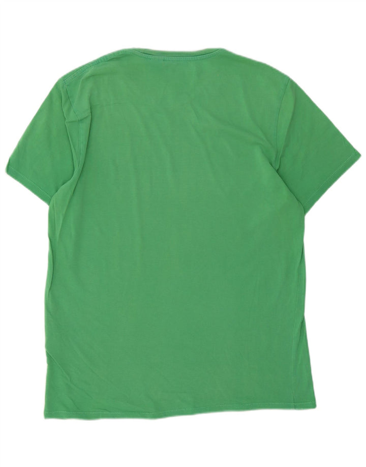 Levi's Herren-T-Shirt mit Grafik, Größe L, aus grüner Baumwolle