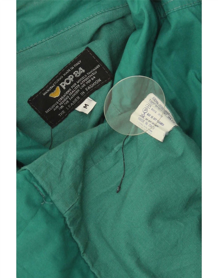 POP 84 Herren-Utility-Jacke, UK 38, mittelgrüne Baumwolle
