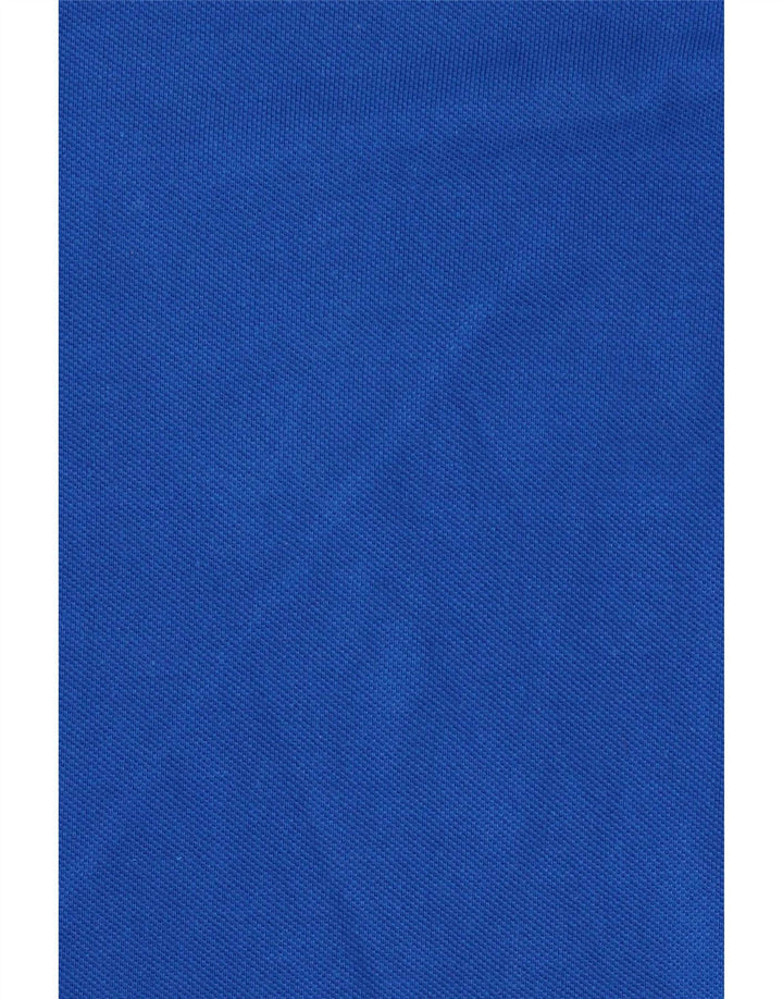 Superdry Herren-Poloshirt aus mittelblauer Baumwolle