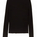 Marks & Spencer Damen Top Langarm UK 8 Small Schwarze Viskose