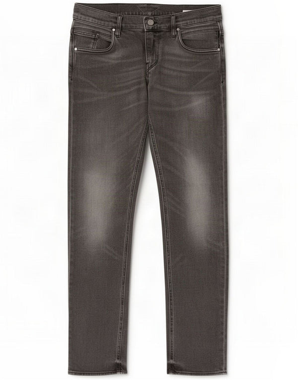 Meltin' Pot Herren Martin Slim Jeans W34 L34 Graue Baumwolle