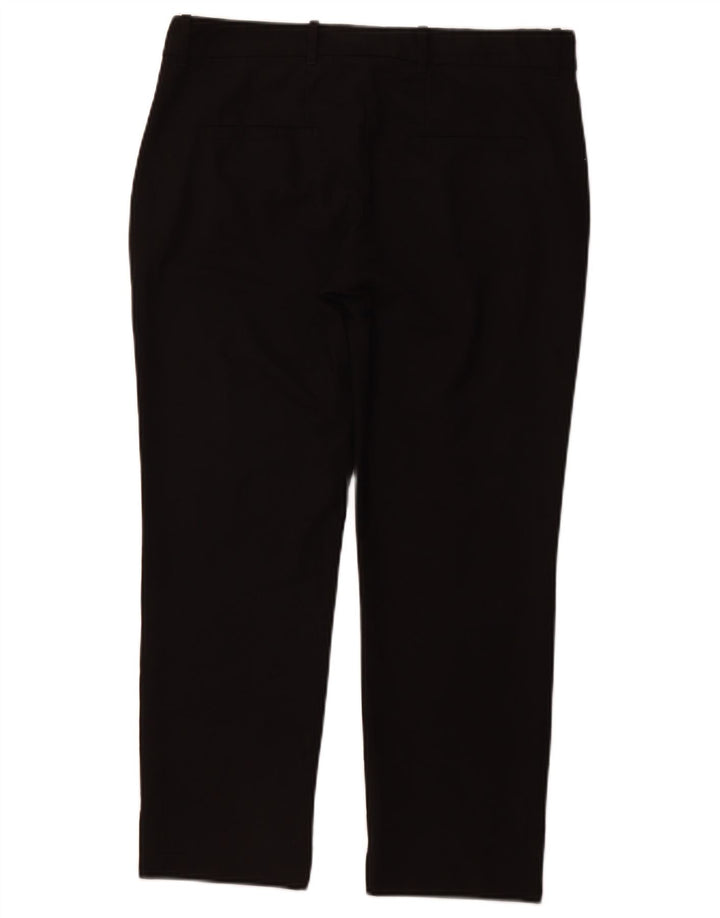 ZARA Slim Chino-Hose für Damen, Größe M, W28, L26, Schwarz