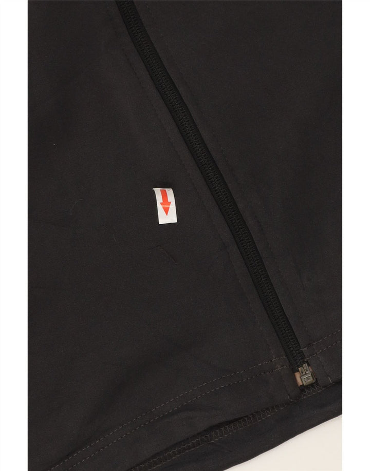 THE NORTH FACE Herren-Trainingsanzug-Oberjacke aus mittelgrauem Colourblock-Polyester