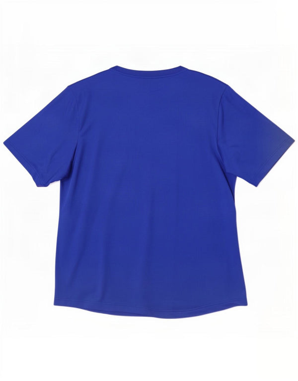 Adidas Herren Climalite T-Shirt Top XL Blau Polyester