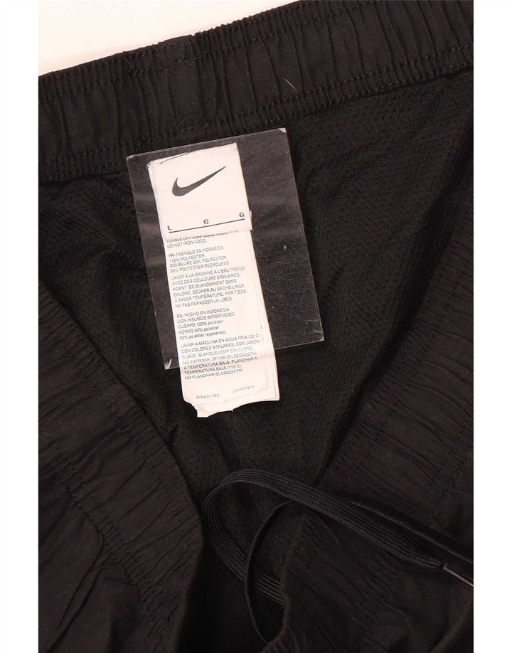 Nike Herren-Sportshorts, groß, aus schwarzem Polyester