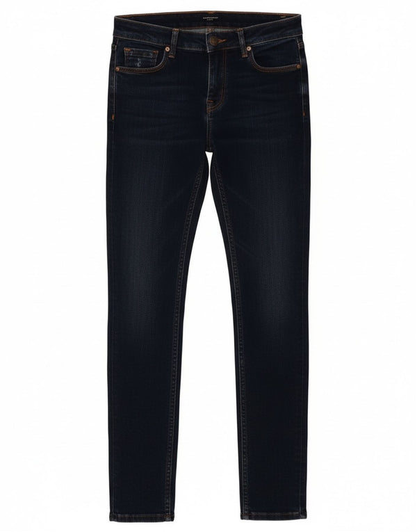 Fat Face Damen Skinny Jeans UK 8 Small W26 L31 Marineblau