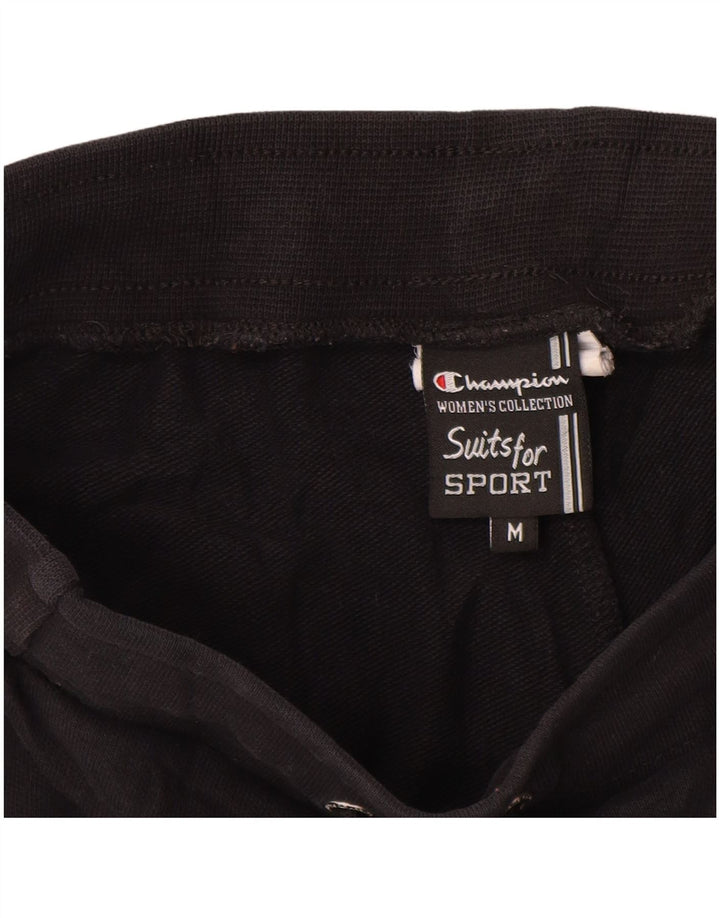 Champion Damen-Trainingshose, UK 12, mittelschwarz, Baumwolle