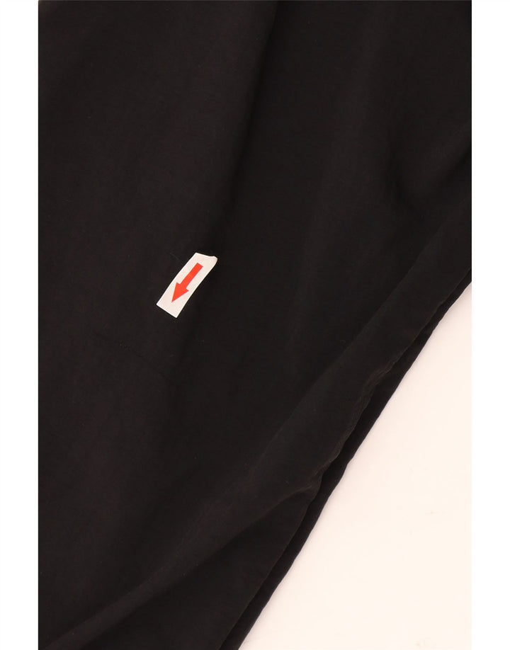 Fila Herren-Cargo-Trainingsanzughose mit grafischem Muster, mittelschwarzes Nylon
